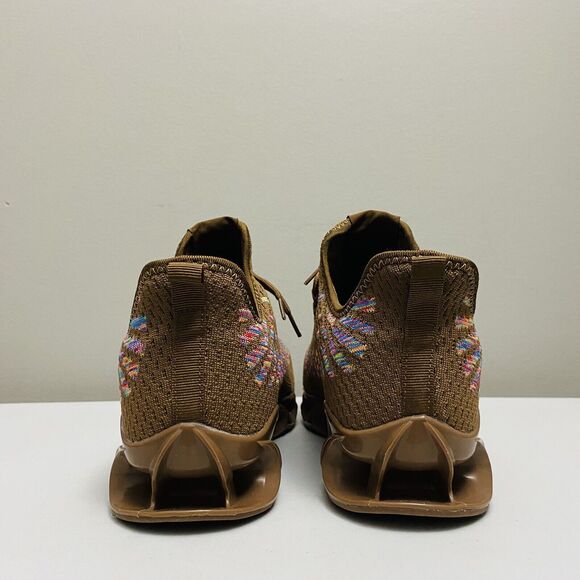 DREAM HORSE Men's Steel Toe Work Safety Shoes Sneakers #22010 Brown Size 12.5 US - Picture 6 of 11